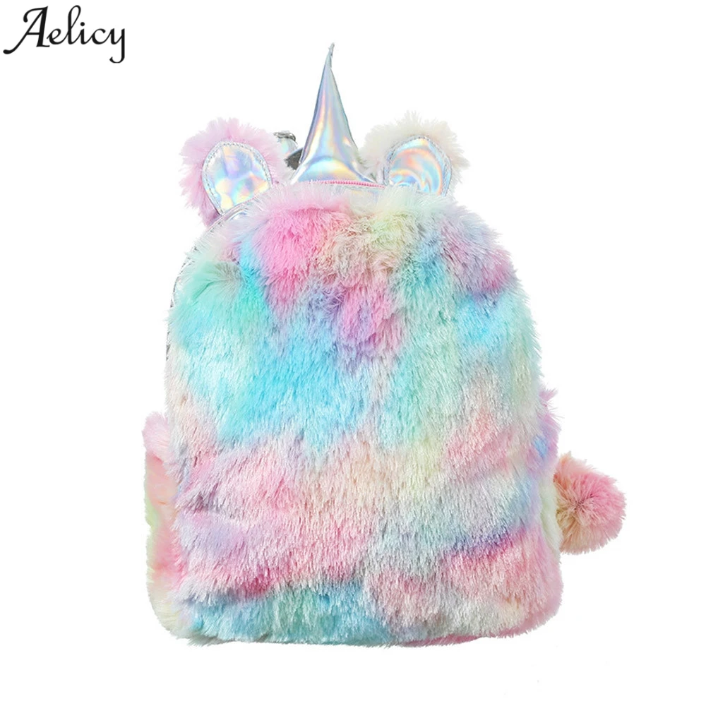 

Aelicy Cute Backpacks Kids Girls Women Panelled Travel School Crossbody Bag School Small Cartoon Toddler Girl Backpack