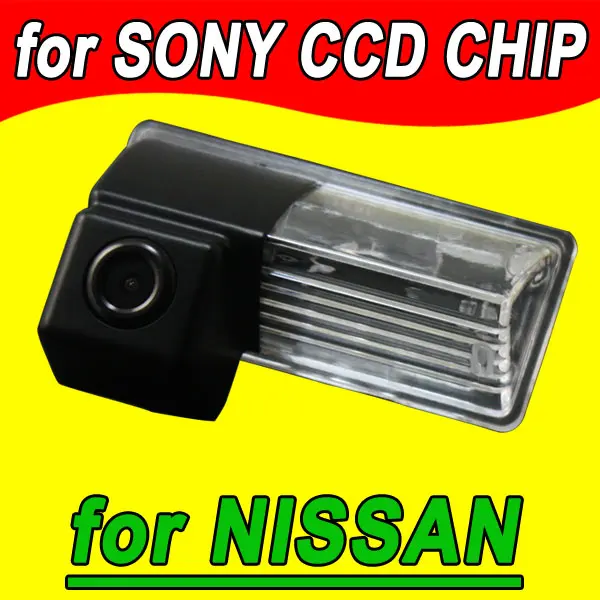 

Rear view back reverse car parking camera cam for European Nissan Teana waterproof night vision NTSC PAL ( Optional)