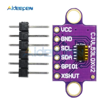 

VL53L0X Time-of-Flight (ToF) Laser Ranging Sensor Breakout 940nm Laser Distance Module GY-VL53L0XV2 I2C IIC