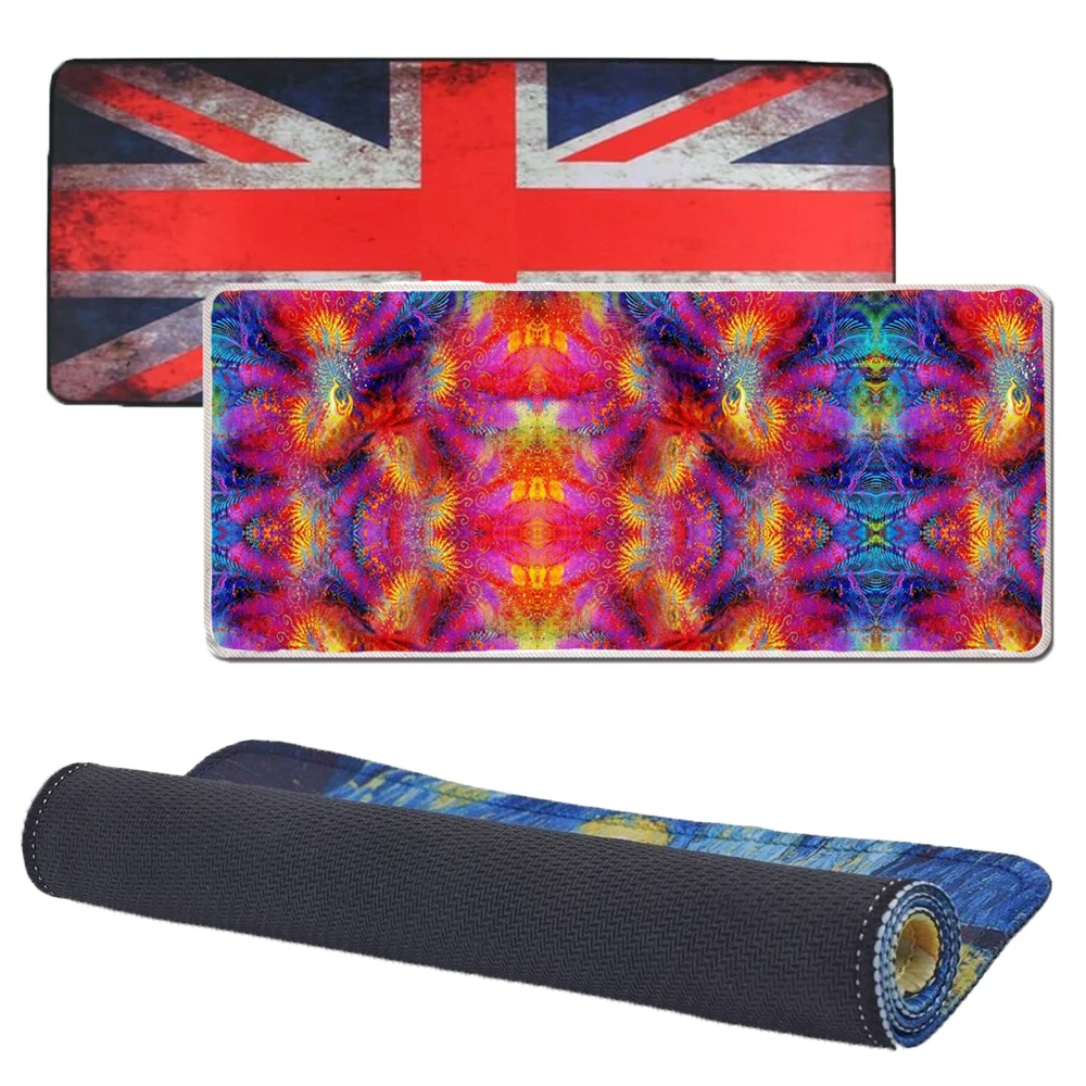 

Viviration Alfombrilla Ordenador Gaming Rubber Xl Size Desk Mat Large 40x90cm Print Mousepad Pad Fr Trackball Laser Optical Mice
