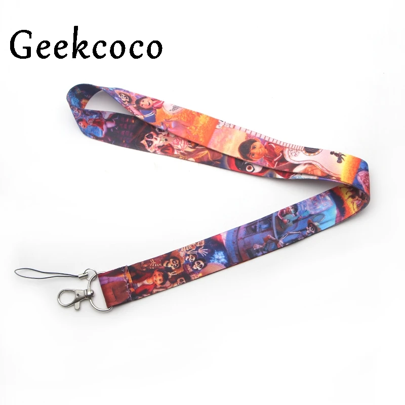 

Skull cartoon keychain Accessories Safety Breakaway Mobile Phone ID Badge Holder keys Straps Neck lanyard Camera J0275