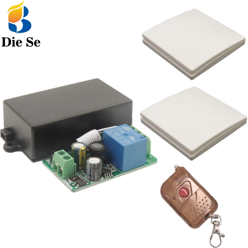 86 Wall Panel 433Mhz Wireless Remote Transmitter AC 220V 1 Channel RF Switch For Home Living Room Bedroom Lighting/Bulb Switch 86 Wall Panel 433Mhz Wireless Remote Transmitter AC 220V 1 Channel RF Switch For Home Living Room Bedroom Lighting/Bulb Switch