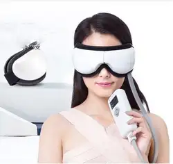 Новые вибрации давление воздуха инфракрасный обогреватель массажер для глаз Массаж очки встроенный музыкальный KS-3608A