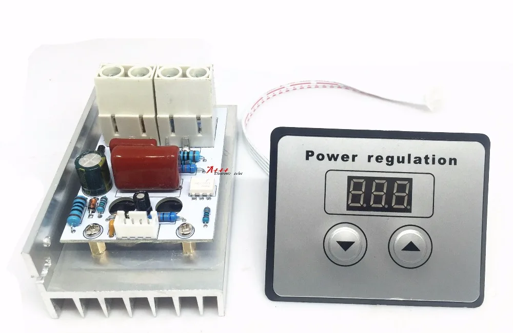 

10000W imported SCR super power digital voltage regulator dimming, speed regulation, temperature control