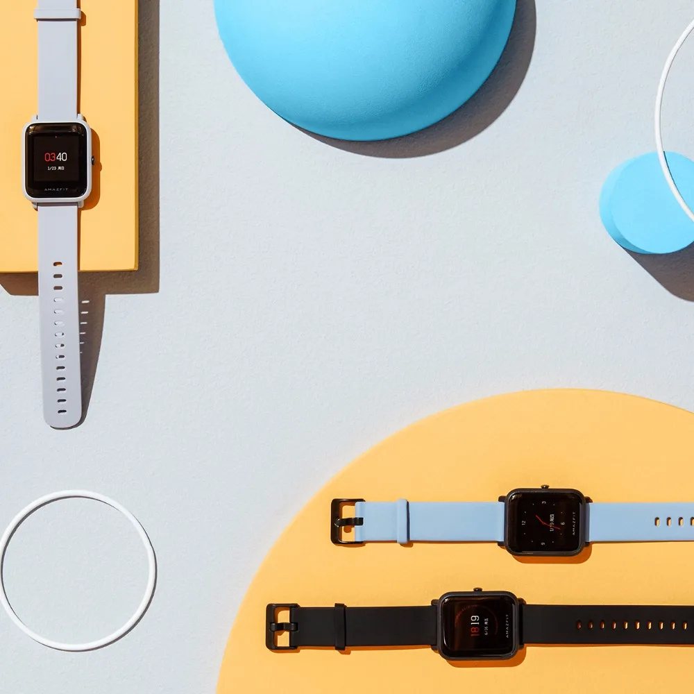 Смарт часы Huami Amazfit BIP BIT PACE GPS IP68 международная версия водонепроницаемые