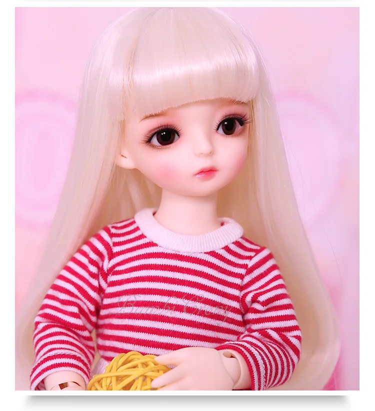 Figuras de Resina Bambicrony Baunilha Fullset Bonecas Yosd Littlefee Luts 1 - 6 Bola Joint Brinquedos Peruca Sapatos Roupas Olhos Livres Bjd sd 8 littlefee luts 1 6 figuras de resina