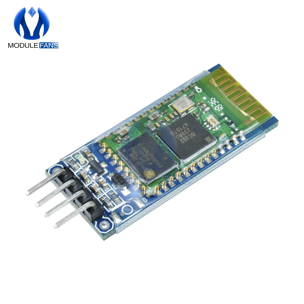 magazine each Mandated Bluetooth Ble Hc-06 For Arduino Rs232 Slave Module 4 Pin Rf Transceiver  With Backplane Board Hc06 Wireless - Integrated Circuits - AliExpress