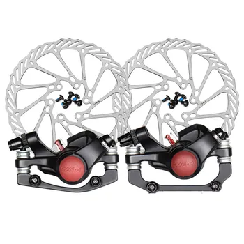 Mountain Road Bike Brake Pads Front Rear Disc Brake Bicycle Parts Aluminum Alloy Cycling Disc Rotor Disk Brake MTB Accessories xuankun beach car modified parts of a drag two before the disc brake front brake two disc brake pump
