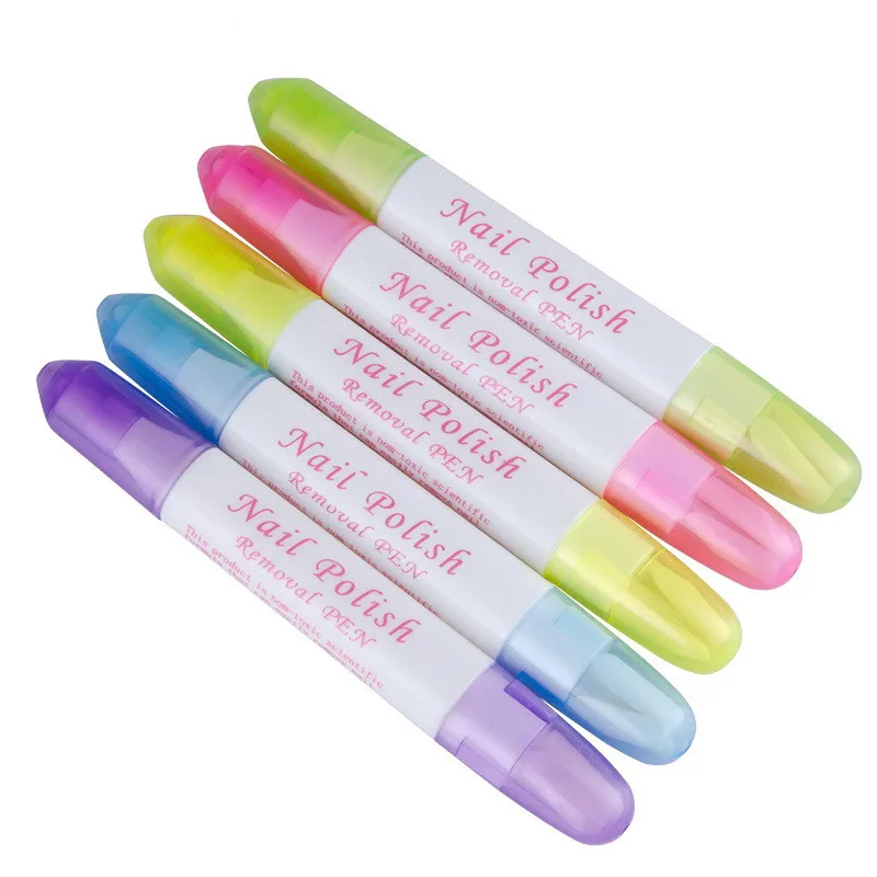 1pcs Nail Polish Remover Pen Manicure Articles Correction Pencil Nail 