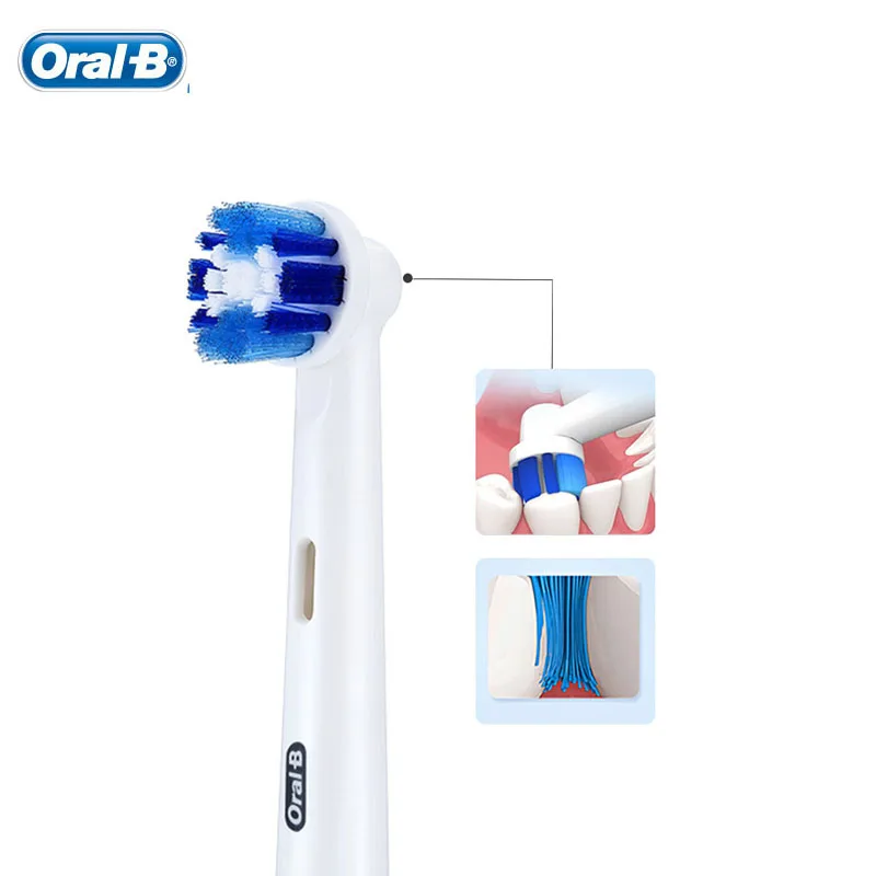 Вращающиеся насадки для электрической зубной щетки для полости рта B, электрическая зубная щетка для гигиены полости рта, отбеливание зубов, 4 головки/упаковка