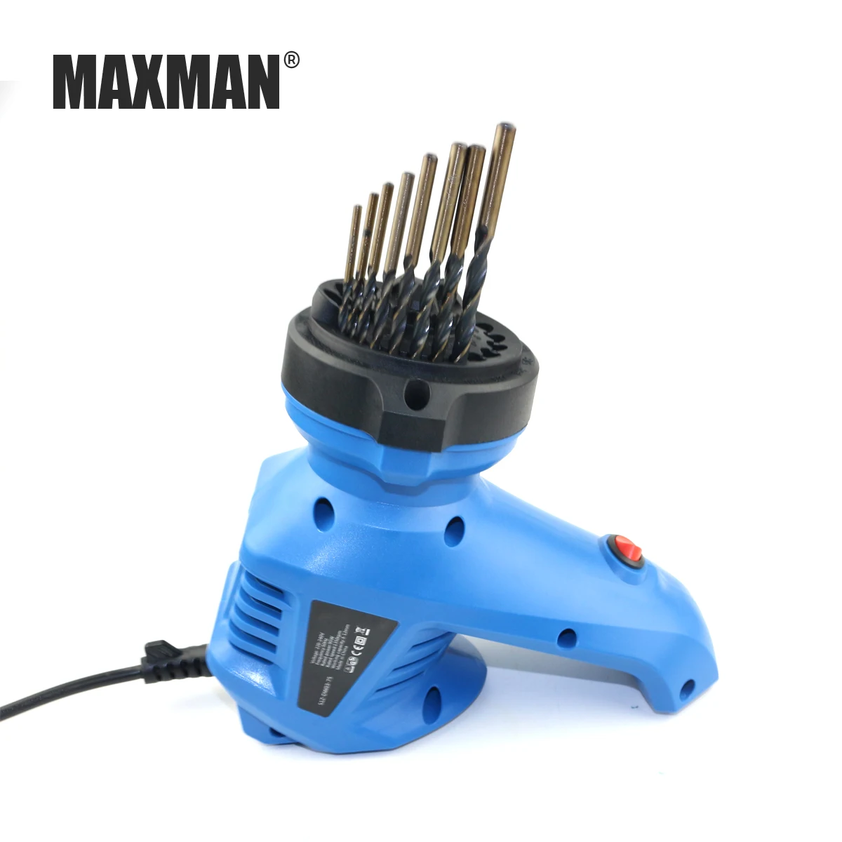 MAXMAN 220 V Электрический Точило для головки сверла высокое Скорость дрель шлифовальная машина 96 W 1350 об/мин Мощность инструменты для шлифовальная дрель Размеры 3~ 12 мм