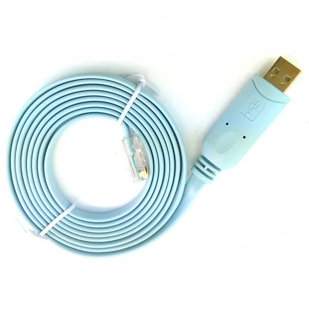 Prolific pl2303ra usb rs232 к rj45 консольный кабель для Cisco H3C HP Arba Huawei Fortinet config маршрутизатор