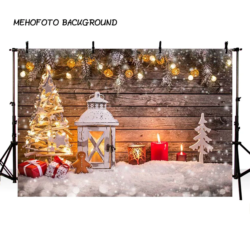 

Christmas Party New Year Snow Gifts Baby Children Photography Backgrounds Custom Photographic Backdrops For Photo Studio