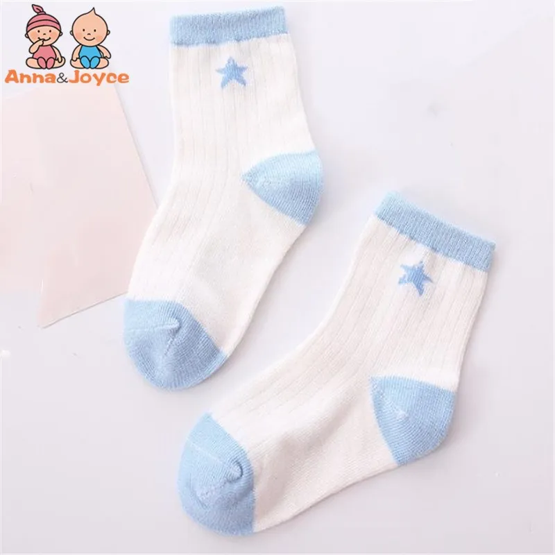 5 пар/лот, носки для мальчиков и девочек Детские Цветные Носки с рисунком удобные мягкие хлопковые носки для мальчиков и девочек