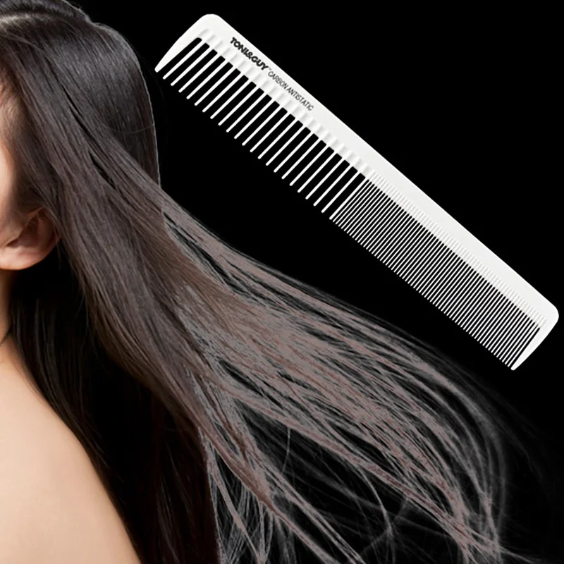 10 стилей белые парикмахерские расчески антистатические расчески для ...