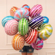 10pcs 18 inch candy bar decoration globos toys for children birthday party decorations kids babyshower weeding decoration balls