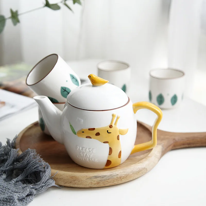 5PCS Tea sets coffee sets afternoon tea sets family coffee sets (8)