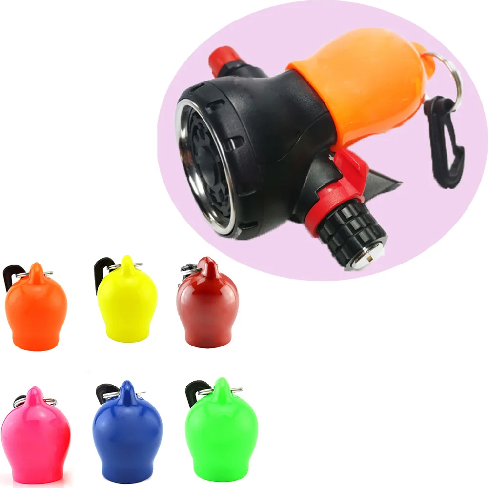 Scuba Diving Skum-Ball Regulator Mouthpiece Cover with Clip Scuba Diving Skum-Ball Regulator Mouthpiece Cover with Clip