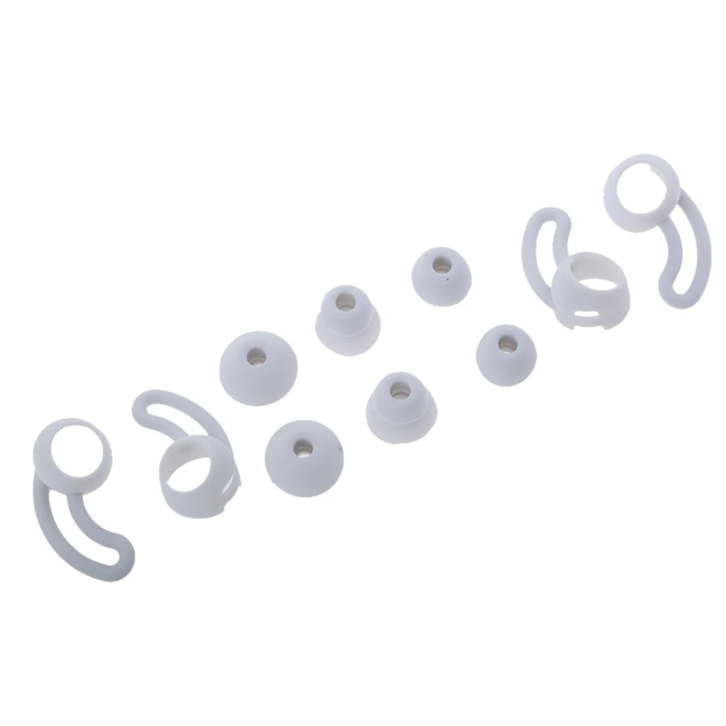 2Pairs Silicone Replacement Eartips Ear Hook For Beats X Urbeats Non-toxic Harmless Sports Tips Soft Ear Hook Durable Re-usable