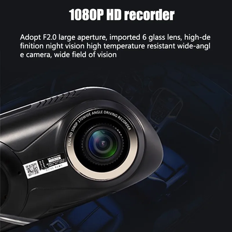 Интеллектуальное Облачное зеркало заднего вида с двойным объективом Full 1080P HD ночного видения Bluetooth навигация электронный