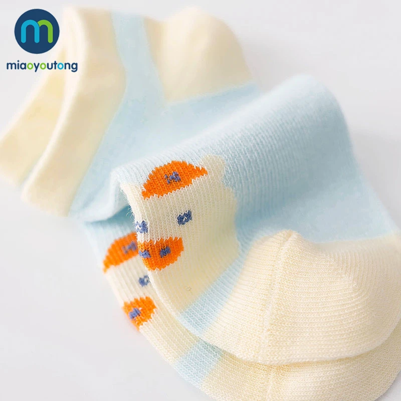 5пар/лот 10PSC мягкий сетка хлопок поросенка для мальчиков и девочек носки для новорожденных Детские носки Детские Miaoyoutong