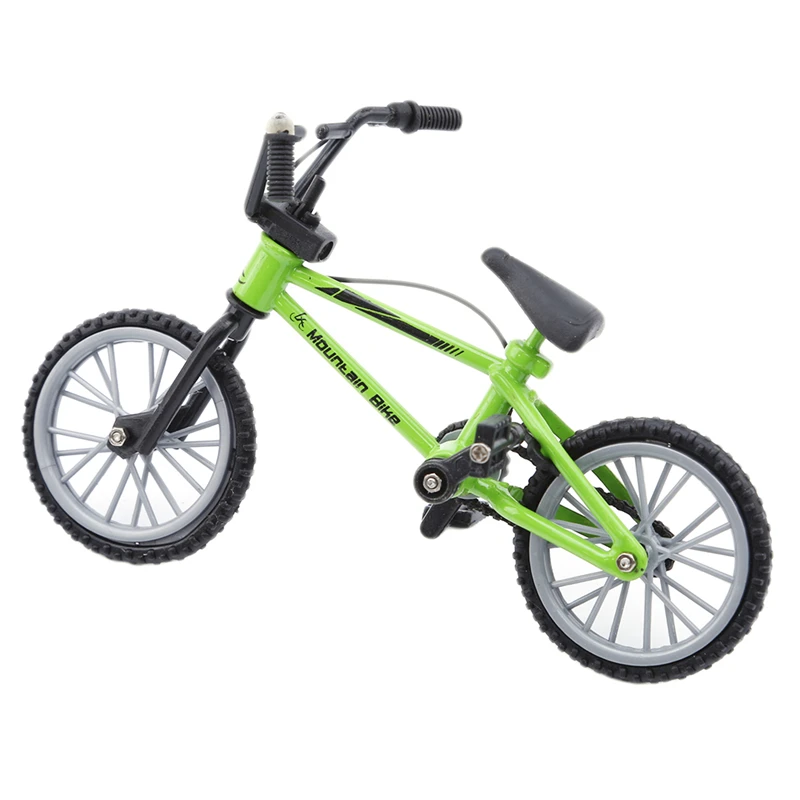 Fingerboard игрушечные велосипеды с тормозной веревкой синий имитация сплава палец Bmx велосипед детский подарок мини размер новая распродажа