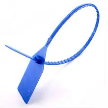 20 штук высокое качество листового железа Пластик подтяжки безопасности уплотнения контейнеровоз Пластик уплотнения PP материал танкер уплотнение 46,5 см