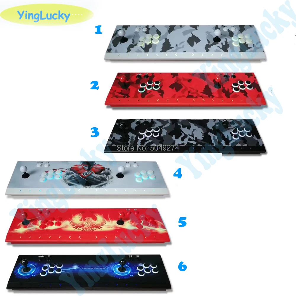 

3D 9S Box 1660 in 1 arcade video game console HDMI/ VGA output jamma arcade cabinet street fighters home game station with Pause