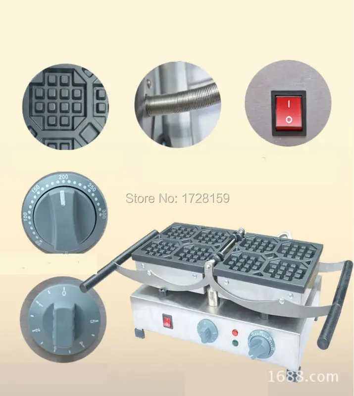 Commecial electric waffle maker (3)
