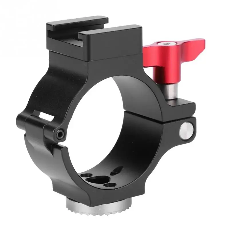 

For Feiyutech Extension Mounting Ring 1/4'' Screw Holes for Feiyu SPG 2 G6 G6 Plus Handheld Gimbal to Microphone Video LED Light