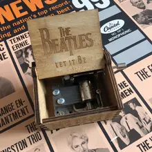 Новая специальная музыкальная шкатулка TheBeatles ручная креативная Механическая Музыкальная Коробка подарочная лента вокруг бесплатной доставки