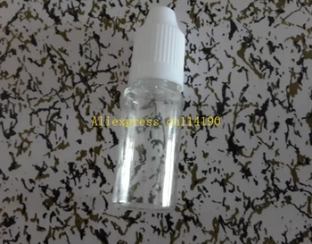 

1000pcs/lot Free Shipping 10ML Empty Liquid Bottle With Safe Tips For E Cig Vapor Vape Liquid 10ML Needle Dropper Bottles