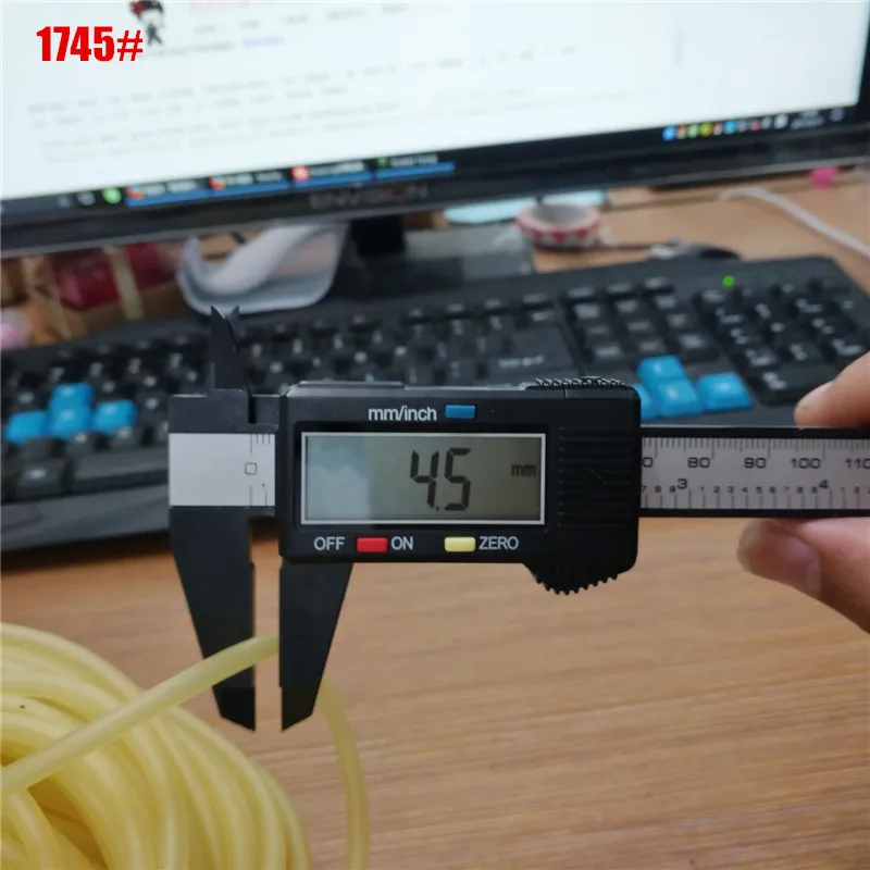 

3M 1745/1842/2050/3050/3060/6090 Natural Latex Rubber Band Bungee Accessory for Outdoor Hunting Slingshot Catapult Elastic Parts