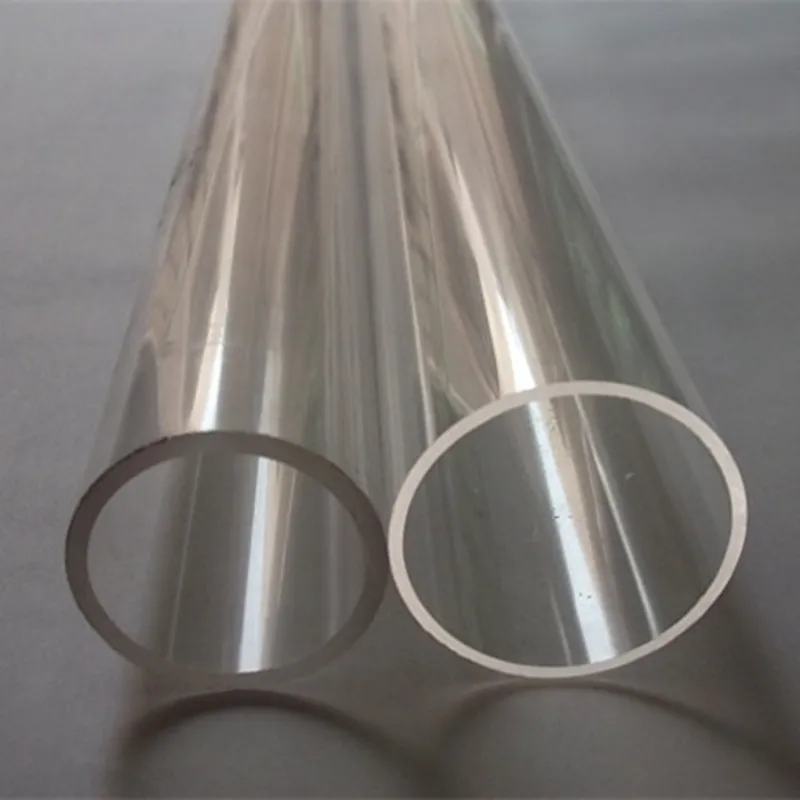Acryl Lucite Tube 300mm Länge Klar Acrylglas Rohr Plexiglasrohr Transparent 
