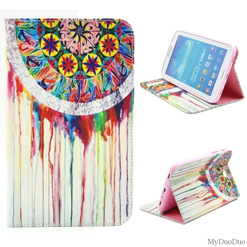 Чехол для планшета Samsung Galaxy Tab 3 7 0 дюйма T210 T211 P3200 P3210|Чехлы планшетов и электронных