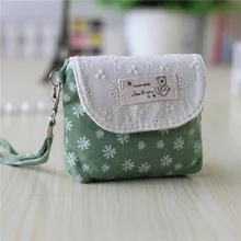 Женские кошельки из хлопка с цветочным принтом, женские кошельки, гигиеническая салфетка, посылка, сумки для ключей, carteiras bolsas feminina bolsos mujer для девочек