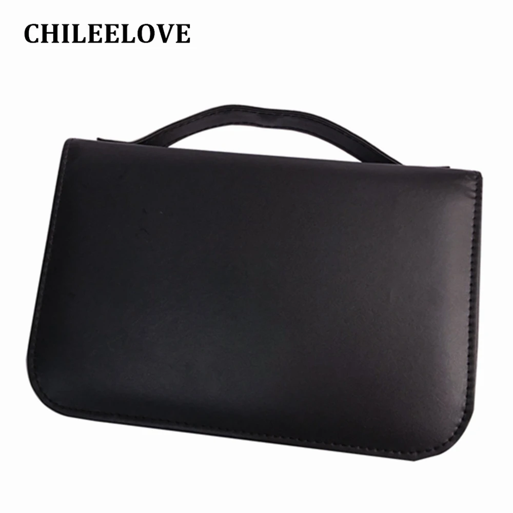 

CHILEELOVE Makeup Brushes Kit Collection Bag Makeup Bag Professional Protable Make Up Cosmetic Handbag Hand Zipper Bag