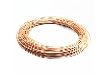 

20Meter RG178 Army Standard Silver Feeder High Temperature Brown Transparent OD1.8 RF Coaxial Line cable