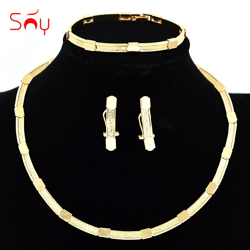 Ювелирные изделия Sunny Jewelry колье серьги браслет набор ювелирных изделий на