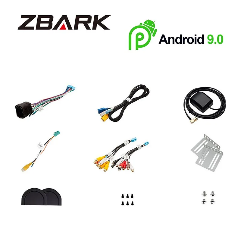 Discount 10.1 inch  Android 9.0 Double 2 Din Universal GPS Navigation  Car Stereo Player Radio YHTY101B 5