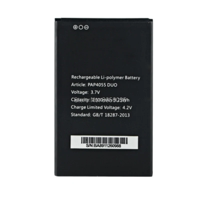 Tyrca Новый PAP4055 2500mah аккумулятор для Prestigio MultiPhone PAP 4055 DUO Замена батареи мобильного