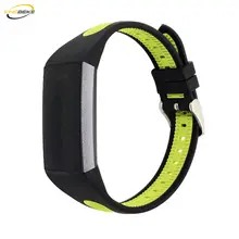 KINGBEIKE 7 Colors Sport Silicone Watch Band For Fitbit Charge 3 Replacement Watchbands Both-Colors Wristwatch Bracelet Strap