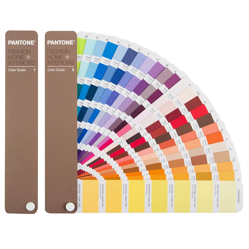 2 книги/комплект США PANTONE TPX/TPG FHIP110N 2310 видов цветовой эталон для моды, интерьеров, текстиля и одежды