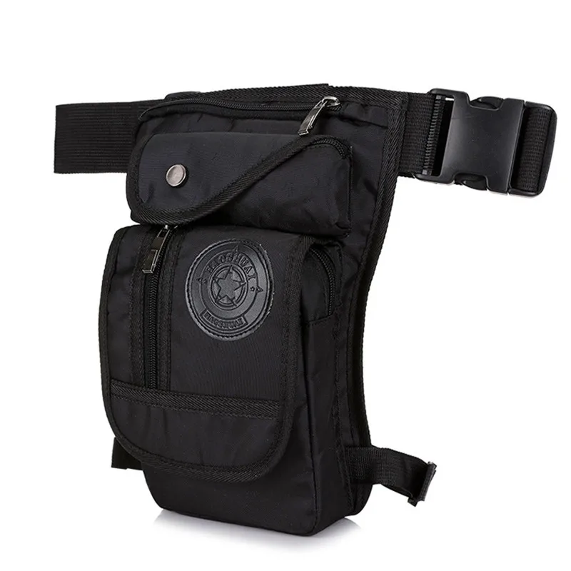 

Ride Multifunction Nylon Tactical Bag For The Belt Waist Bag Bananka Men Fanny Pack Walking Mountaineering Leg Bag Belt Bag