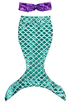 

2017 New Baby Little Girls Cute Mermaid Tail Bikini Set Summer Beach Swimsuit Swimwear Bathing Suit