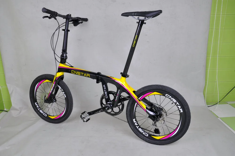 Clearance Nice design popular 2018 good quality 20 inch carbon folding bikes with groupset 20" folding bicycles for sale 1