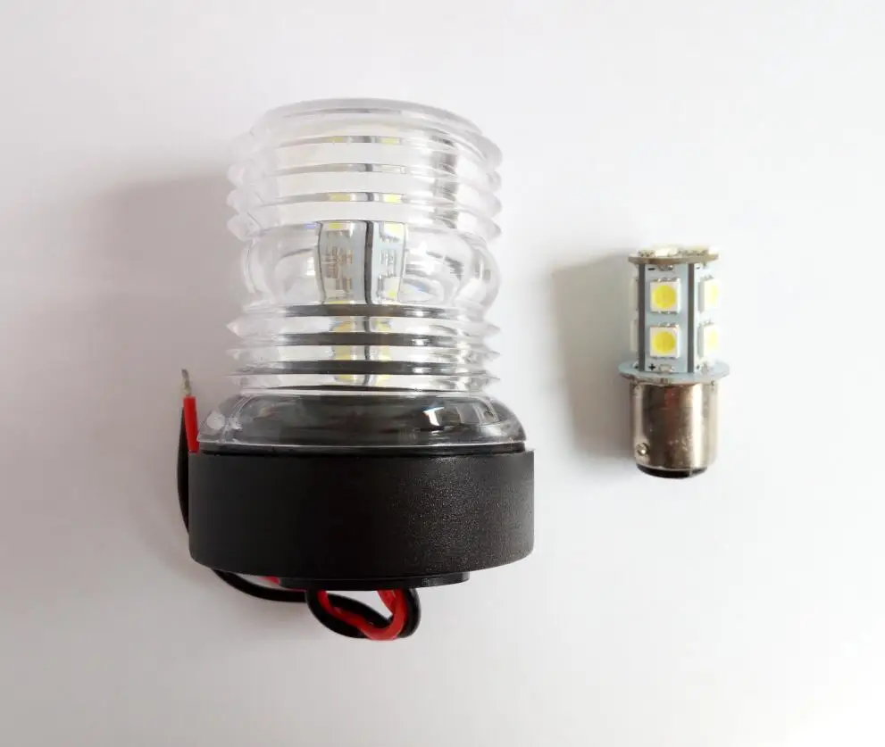 

Boat Yacht All Round 360 Degree Navigation Light And Extra Spare Bulb LED
