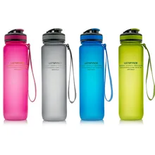 1000 ML Mi Matorrales Plástico Deportes Botella De Agua SIN BPA a prueba de Fugas Botella Caldera Al Aire Libre Para Bicicleta Ciclismo Riding cruz-condado