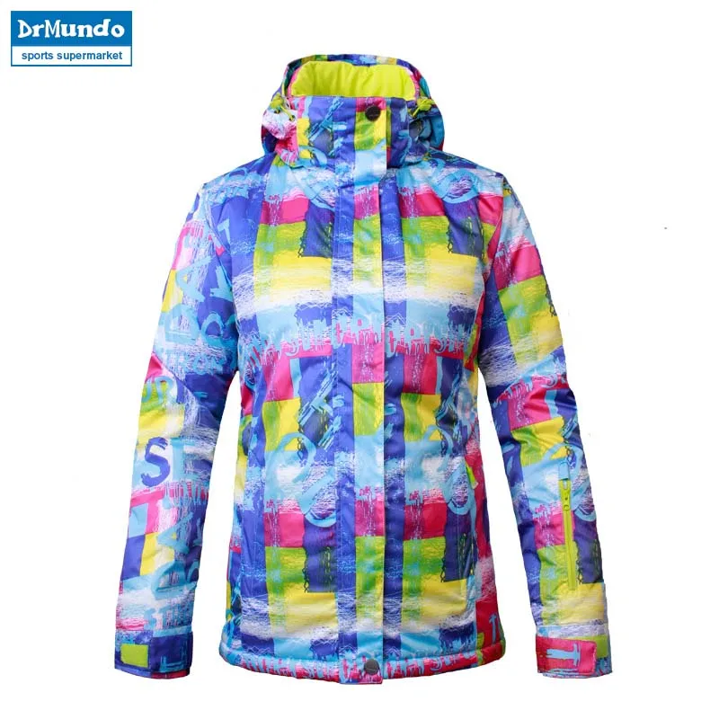 

Women Outdoor Ski Jacket Waterproof Super Warm Skiing Snow Jacket Female High Quality Winter Snowboard Ski Clothing