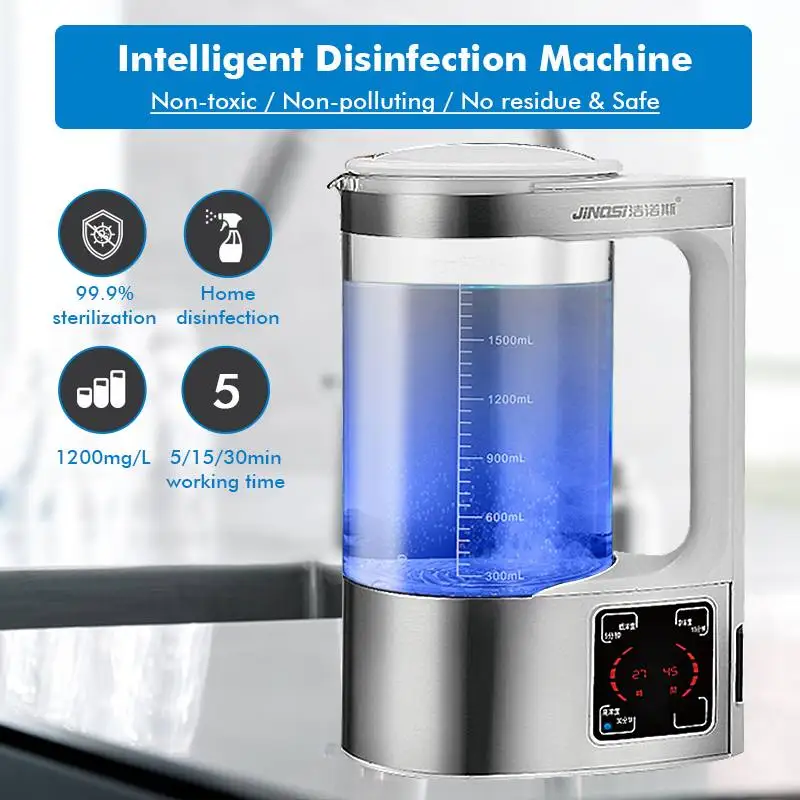 

AUGIENB Disinfectant Manufacturing Machine Fruit & Vegetable Cleaning Detoxification Washing Machine for Household Cleaning